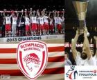 Olympiakos Piraeus, Euroleague Basketball 2013 şampiyonu